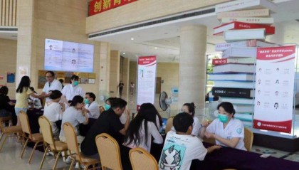 中医“大咖”进楼宇，“解忧”白领健康烦恼