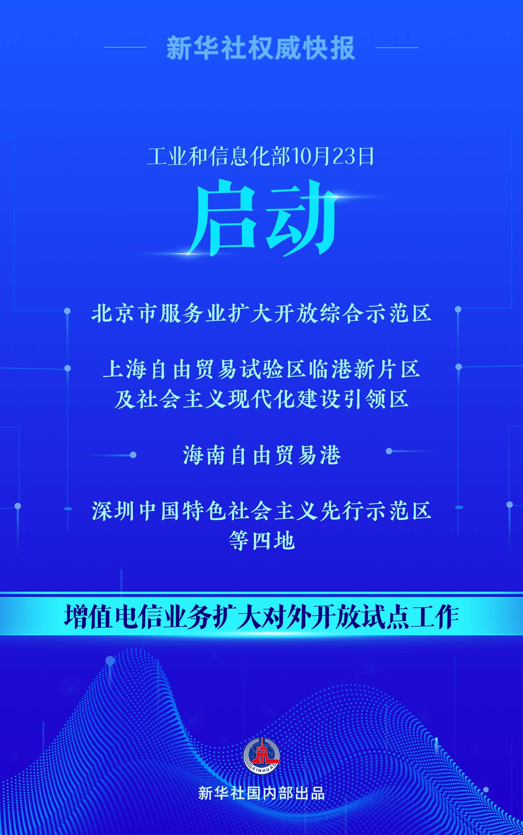 新华社权威快报|增值电信业务扩大对外开放试点启动