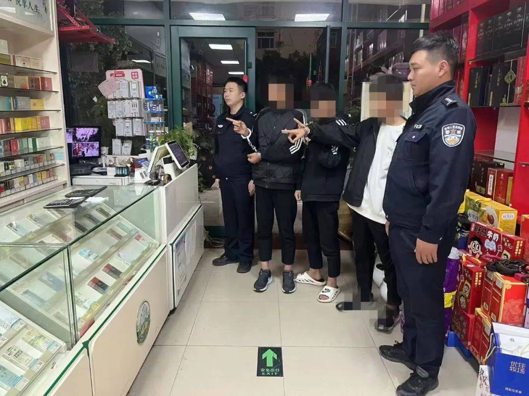 2分钟“扫荡”一家店！山东菏泽警方抓获一盗窃团伙