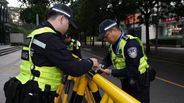 福田公安投入近3000名警力护航深圳马拉松