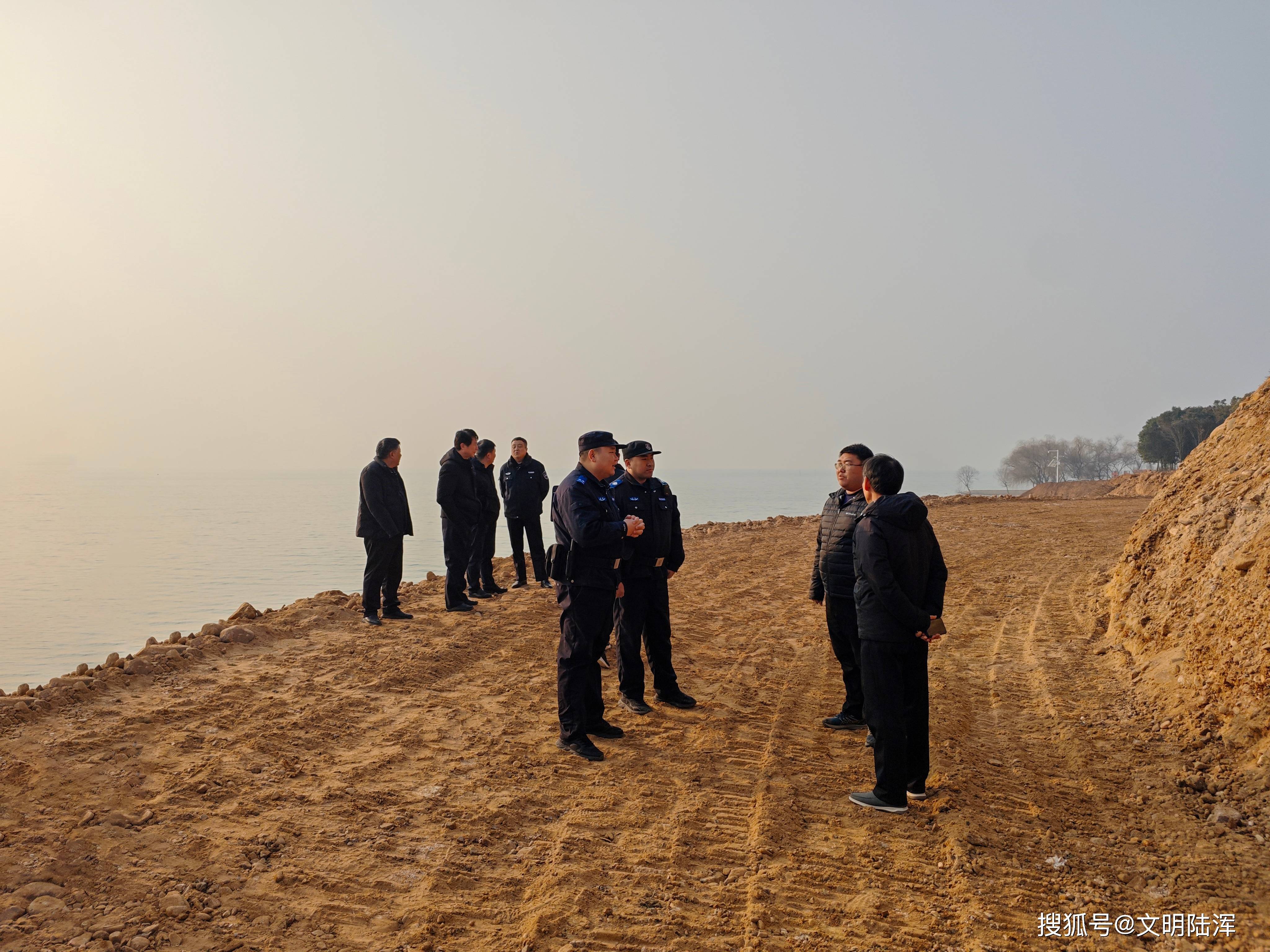 河南省陆浑水库运行中心阻止不明势力填埋陆浑水库侵占库容