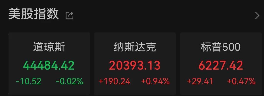 大型科技股反弹，标普500指数创新高